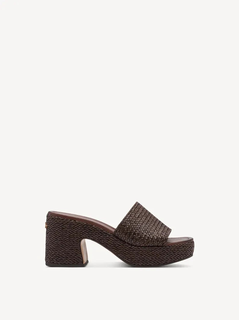 Γυναικεία mule καφέ Tamaris 1-27232 Γυναικεία mule καφέ Tamaris 1-27232 SANDALS TAMARIS