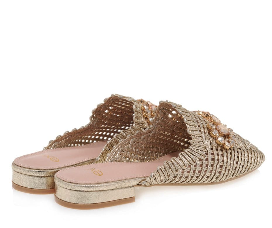 Γυναικεία mules exe 081 χρυσό Γυναικεία mules exe 081 χρυσό WOMEN MOCASSINS TSAKIRIS MALLAS