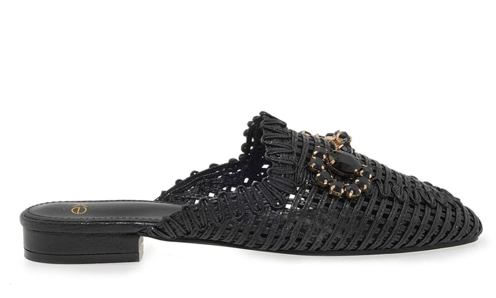 Γυναικεία mules exe 081 μαύρο Γυναικεία mules exe 081 μαύρο WOMEN MOCASSINS TSAKIRIS MALLAS