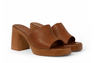 Γυναικεία Mules exe 685 ταμπά δέρμα Γυναικεία Mules exe 685 ταμπά δέρμα SANDALS TSAKIRIS MALLAS