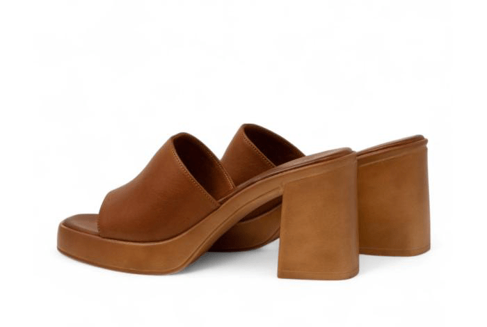 Γυναικεία Mules exe 685 ταμπά δέρμα Γυναικεία Mules exe 685 ταμπά δέρμα SANDALS TSAKIRIS MALLAS