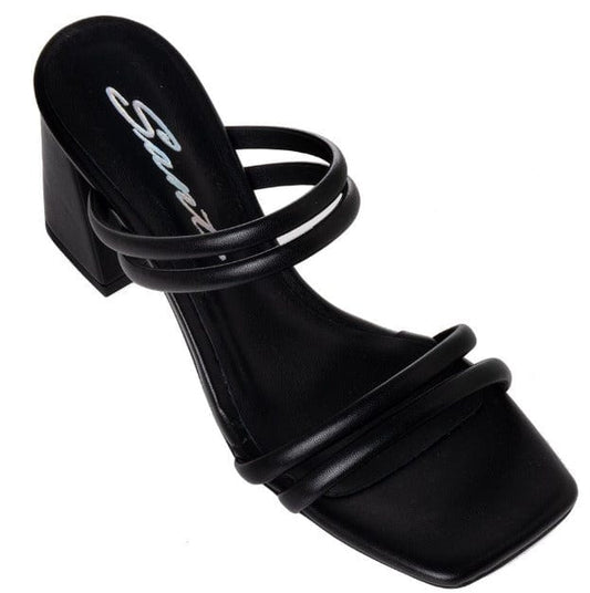 Γυναικεία mules sante 23-216 μαύρο-La Scarpa Shoes Γυναικεία mules sante 23-216 μαύρο SANDALS SANTE