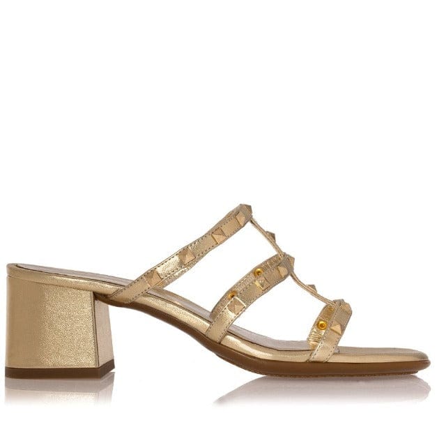 Γυναικεία mules Sante 23-306 χρυσό-La Scarpa Shoes Γυναικεία mules Sante 23-306 χρυσό SANDALS SANTE