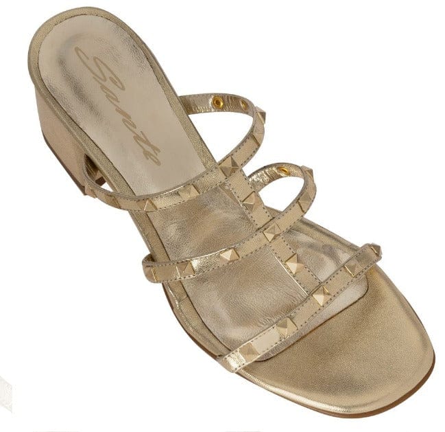 Γυναικεία mules Sante 23-306 χρυσό-La Scarpa Shoes Γυναικεία mules Sante 23-306 χρυσό SANDALS SANTE