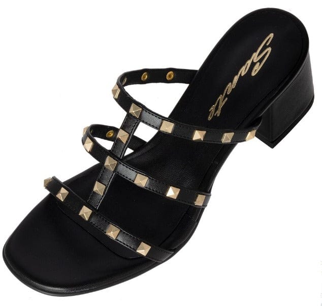 Γυναικεία mules Sante 23-306 μαύρο-La Scarpa Shoes Γυναικεία mules Sante 23-306 μαύρο SANDALS SANTE