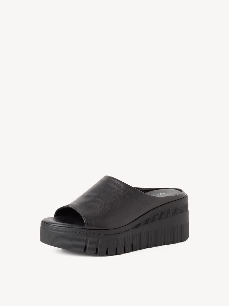 Γυναικεία mules μαύρα Tamaris 1-27206 Γυναικεία mules μαύρα Tamaris 1-27206 FLAT SANDALS TAMARIS