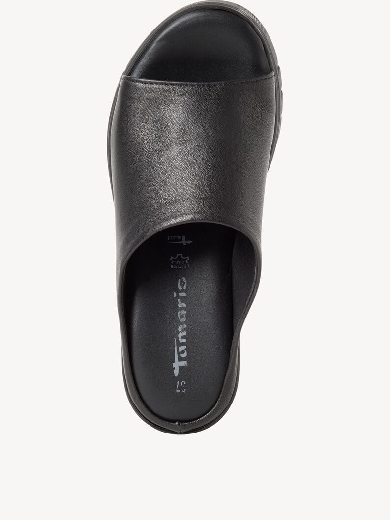 Γυναικεία mules μαύρα Tamaris 1-27206 Γυναικεία mules μαύρα Tamaris 1-27206 FLAT SANDALS TAMARIS