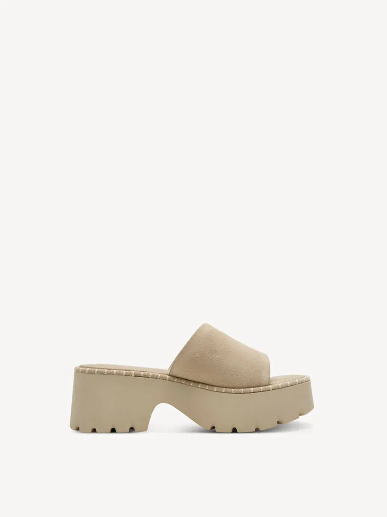 Γυναικεία mules taupe Tamaris 1-27235 Γυναικεία mules taupe Tamaris 1-27235 SANDALS TAMARIS