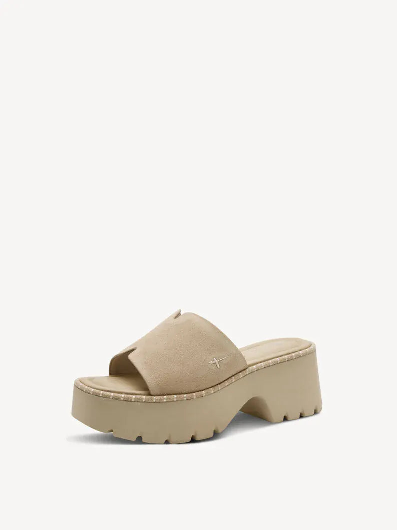 Γυναικεία mules taupe Tamaris 1-27235 Γυναικεία mules taupe Tamaris 1-27235 SANDALS TAMARIS