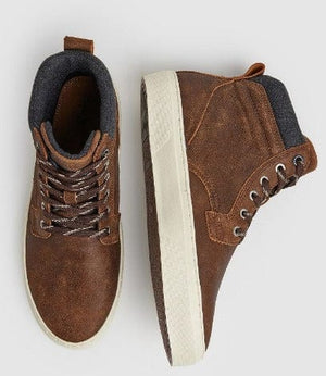 Ανδρικά μποτάκια Pepe Jeans PMS30998 καφέ-La Scarpa Shoes Ανδρικά μποτάκια Pepe Jeans PMS30998 καφέ SMALL MEN BOOTS PEPE JEANS