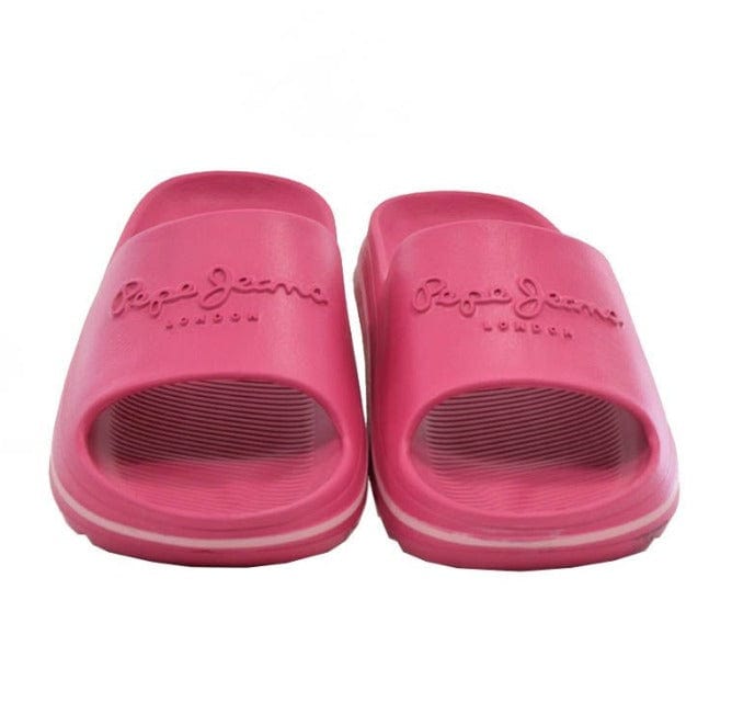 Γυναικεία παντόφλα Pepe Jeans STYLE PLS70131 367  beach slide φούξια -La Scarpa Shoes Γυναικεία παντόφλα Pepe Jeans STYLE PLS70131 367  beach slide φούξια FLIP FLOPS WOMEN PEPE JEANS