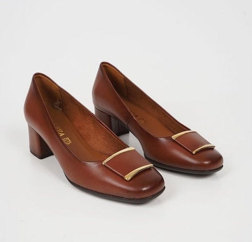 Γυναικείες γόβες Ragazza 031 ταμπά-La Scarpa Shoes Γυναικείες γόβες Ragazza 031 ταμπά HEELS RAGAZZA