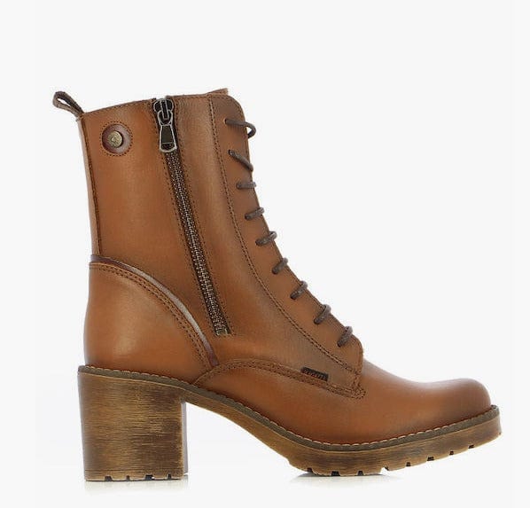 Γυναικεία αρβυλάκια με τακούνι Ragazza 0579 ταμπά-La Scarpa Shoes Γυναικεία αρβυλάκια με τακούνι Ragazza 0579 ταμπά SMALL BOOTS RAGAZZA