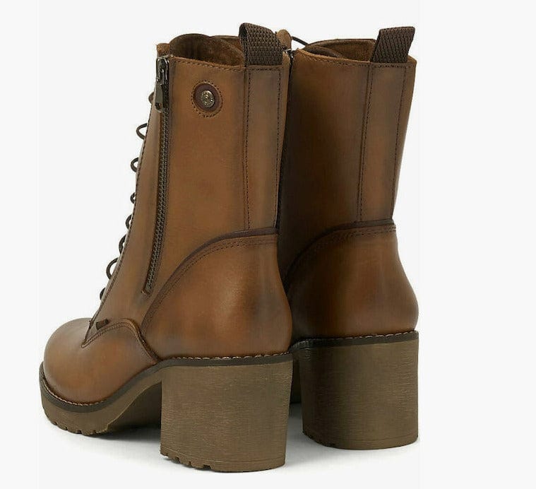 Γυναικεία αρβυλάκια με τακούνι Ragazza 0579 ταμπά-La Scarpa Shoes Γυναικεία αρβυλάκια με τακούνι Ragazza 0579 ταμπά SMALL BOOTS RAGAZZA