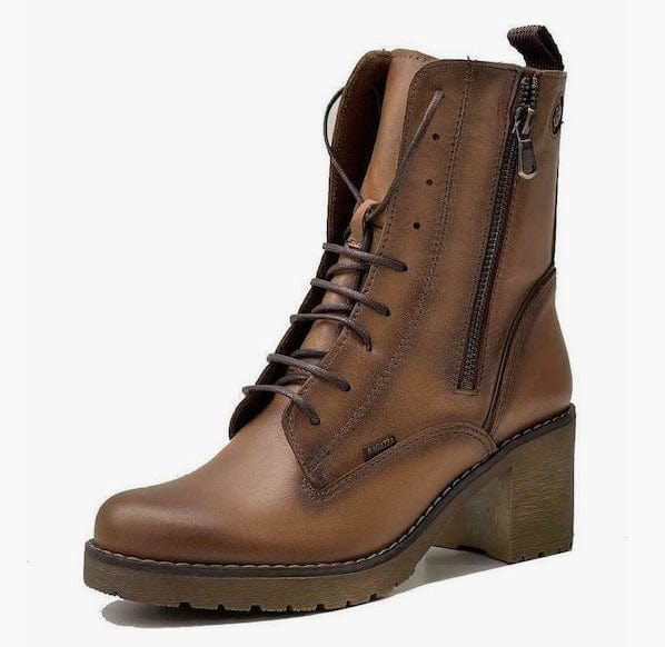Γυναικεία αρβυλάκια με τακούνι Ragazza 0579 ταμπά-La Scarpa Shoes Γυναικεία αρβυλάκια με τακούνι Ragazza 0579 ταμπά SMALL BOOTS RAGAZZA