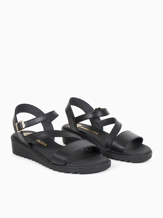 Γυναικείες πλατφόρμες Ragazza μαύρο 0608 Γυναικείες πλατφόρμες Ragazza μαύρο 0608 SANDALS RAGAZZA