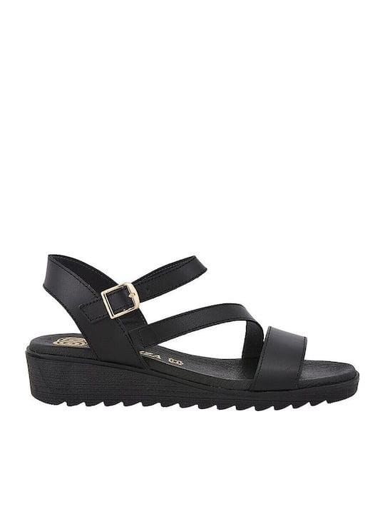 Γυναικείες πλατφόρμες Ragazza μαύρο 0608 Γυναικείες πλατφόρμες Ragazza μαύρο 0608 SANDALS RAGAZZA