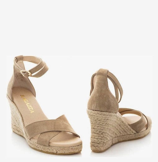 Γυναικείες πλατφόρμες Ragazza 0696 μπεζ-La Scapa Shoes Γυναικείες πλατφόρμες Ragazza 0696 μπεζ ESPADRILLES RAGAZZA