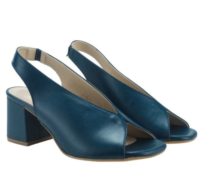 Γυναικεία πέδιλα Ragazza 0957 μπλε-La Scarpa Shoes Γυναικεία πέδιλα Ragazza 0957 μπλε HEELS RAGAZZA