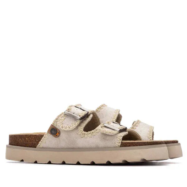 Γυναικεία σανδάλια λευκό Refresh 175278 Γυναικεία σανδάλια λευκό Refresh 175278 FLAT SANDALS XTI