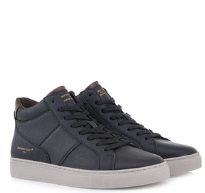 Ανδρικά μποτάκια Renato Garini 222 μαύρο -καφέ-La Scarpa Shoes Ανδρικά μποτάκια Renato Garini 222 μαύρο -καφέ MEN CASUAL TSAKIRIS MALLAS MEN