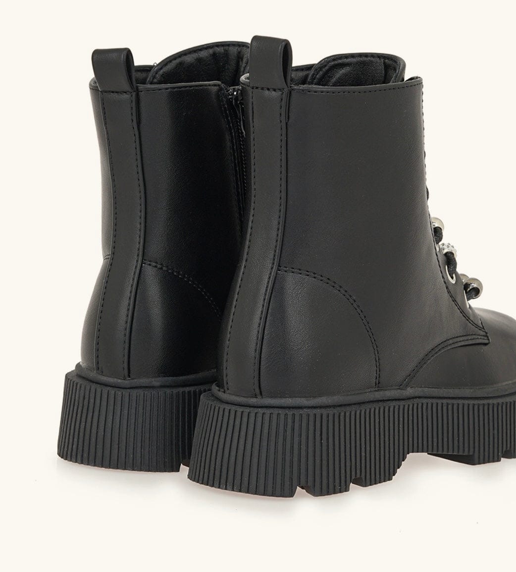 Παιδικό μποτάκι για κορίτσι μαύρο Renato Garini 888 Παιδικό μποτάκι για κορίτσι μαύρο Renato Garini 888 GIRLS EXE KIDS