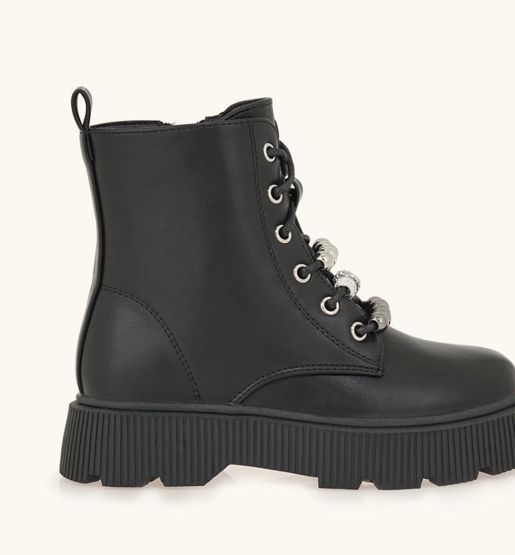 Παιδικό μποτάκι για κορίτσι μαύρο Renato Garini 888 Παιδικό μποτάκι για κορίτσι μαύρο Renato Garini 888 GIRLS EXE KIDS