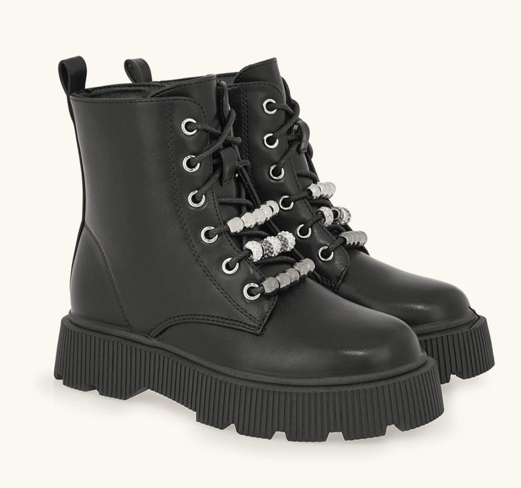 Παιδικό μποτάκι για κορίτσι μαύρο Renato Garini 888 Παιδικό μποτάκι για κορίτσι μαύρο Renato Garini 888 GIRLS EXE KIDS