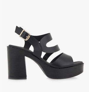 Γυναικεία πέδιλα Ragazza 0864 μαύρο SANDALS RAGAZZA