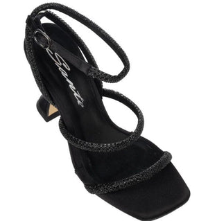 Γυναικεία πέδιλα Sante 24-265 μαύρο SANDALS SANTE