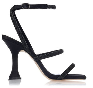Γυναικεία πέδιλα Sante 24-265 μαύρο SANDALS SANTE