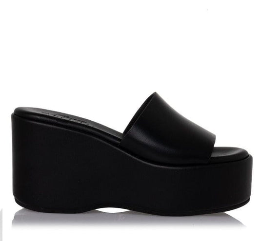 Γυναικεία σαμπό Sante 23-148 μαύρο-La Scarpa Shoes Γυναικεία σαμπό Sante 23-148 μαύρο SANDALS SANTE