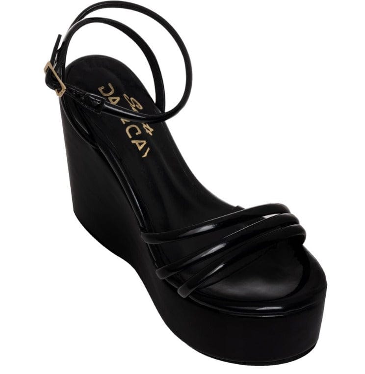 Γυναικείες πλατφόρμες sante 23-150 μαύρο-La Scarpa Shoes Γυναικείες πλατφόρμες sante 23-150 μαύρο SANDALS SANTE