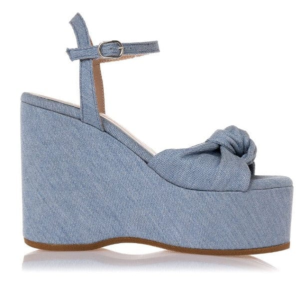 Γυναικείες πλατφόρμες sante 23-151 jean-La Scarpa Shoes Γυναικείες πλατφόρμες sante 23-151 jean SANDALS SANTE
