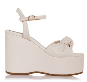 Γυναικείες πλατφόρμες sante 23-151 off white-La Scarpa Shoes Γυναικείες πλατφόρμες sante 23-151 off white SANDALS SANTE