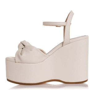 Γυναικείες πλατφόρμες sante 23-151 off white-La Scarpa Shoes Γυναικείες πλατφόρμες sante 23-151 off white SANDALS SANTE