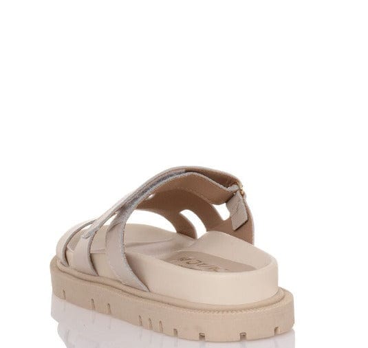 Γυναικεία  φλατ Sante 23-160 off white-La Scarpa Shoes Γυναικεία  φλατ Sante 23-160 off white FLAT SANDALS SANTE