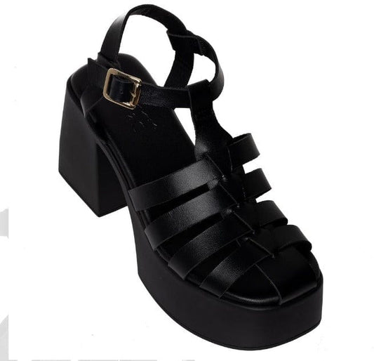 Γυναικεία πέδιλα Sante 23-169 μαύρο-La Scarpa Shoes Γυναικεία πέδιλα Sante 23-169 μαύρο SANDALS SANTE