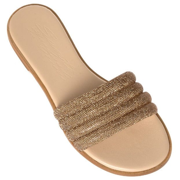 Γυναικεία σανδάλια Sante 23-320 μπεζ-La Scarpa Shoes Γυναικεία σανδάλια Sante 23-320 μπεζ FLAT SANDALS SANTE
