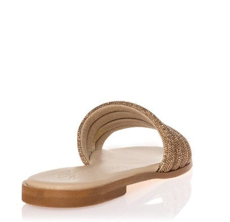 Γυναικεία σανδάλια Sante 23-320 μπεζ-La Scarpa Shoes Γυναικεία σανδάλια Sante 23-320 μπεζ FLAT SANDALS SANTE