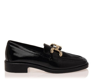 Γυναικεία μοκασίνια Sante 23-403 μαύρο-La Scarpa Shoes Γυναικεία μοκασίνια Sante 23-403 μαύρο WOMEN MOCASSINS SANTE