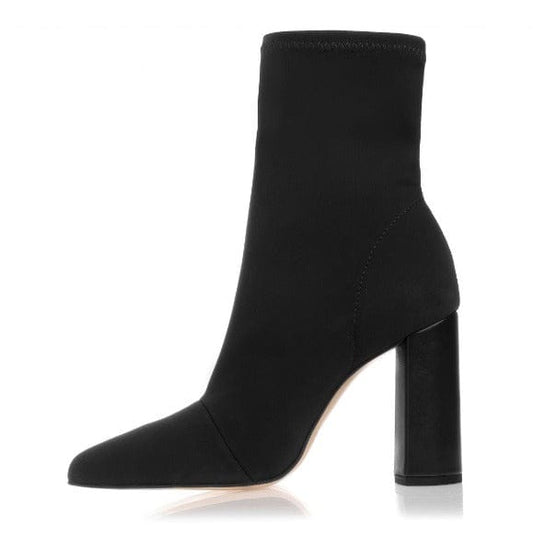 Γυναικεία ελαστικά μποτάκια Sante 23-548 μαύρο-La Scarpa Shoes Γυναικεία ελαστικά μποτάκια Sante 23-548 μαύρο SMALL BOOTS SANTE
