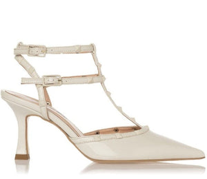 Γυναικείες γόβες Sante  24-227 off white-La Scarpa Shoes Γυναικείες γόβες Sante  24-227 off white HEELS SANTE