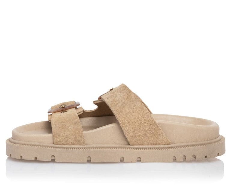 Γυναικεία σαμπό  Sante 25-129 beige Γυναικεία σαμπό  Sante 25-129 beige FLAT SANDALS SANTE
