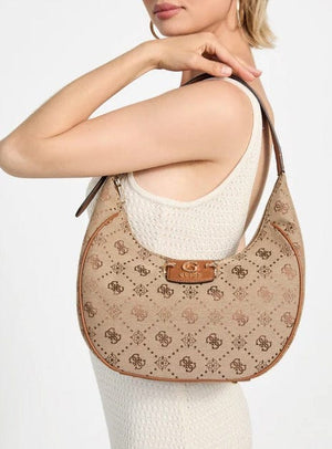 Γυναικεία Shoulder bag JP965402 latte logo Γυναικεία Shoulder bag JP965402 latte logo Handbag Guess