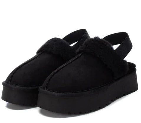 Γυναικεία Slippers XTI μαύρο 143488 Γυναικεία Slippers XTI μαύρο 143488 SMALL BOOTS XTI