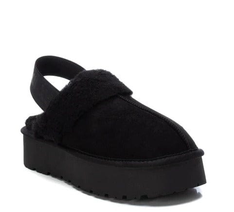 Γυναικεία Slippers XTI μαύρο 143488 Γυναικεία Slippers XTI μαύρο 143488 SMALL BOOTS XTI