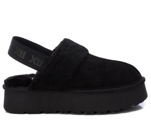 Γυναικεία Slippers XTI μαύρο 143488 Γυναικεία Slippers XTI μαύρο 143488 SMALL BOOTS XTI