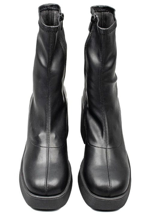 Γυναικεία μποτάκια Sante μαύρο 24-587 SMALL BOOTS SANTE