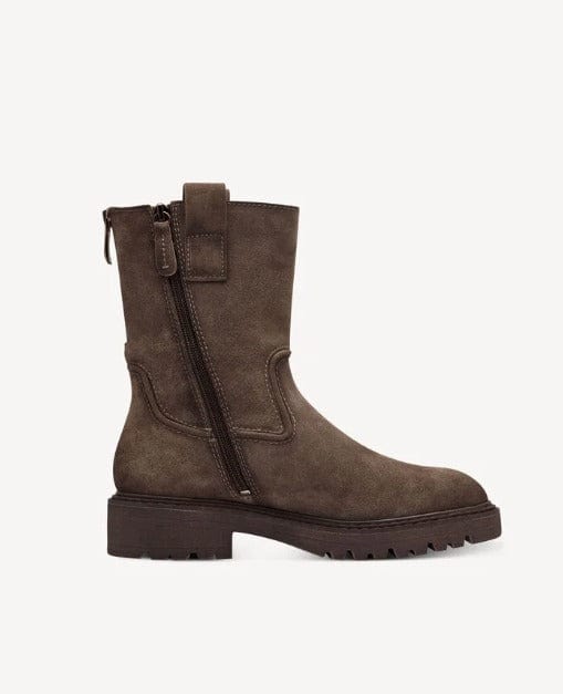 Γυναικεία  μποτάκια  Tamari's 1-25470-43 ταμπά SMALL BOOTS TAMARIS